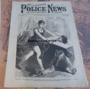 RED CLOUD STORY ILLUSTRATO POLIZIA NEWS #829 1882 GIALLO GIORNALISMO STORIA CARTA - Foto 1 di 1