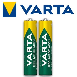 2 x baterie Varta AAA 1000 mAh mikro baterie telefon gigaset t-sinus - Zdjęcie 1 z 9