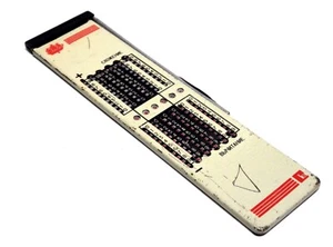 Vintage Soviet Pocket Mechanical Calculator Arithmometer Arithmetic Ruler USSR - Picture 1 of 6