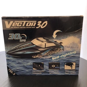 Yezi Vector 30 Remote Control Boat 30+ KPH Self- Righting Water-Cooled - Picture 1 of 6