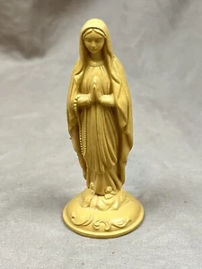 Lu-Pi Jungfrau Maria Madonna Figur betend Hartplastik 3,75"" Figur Statue Vintage - Bild 1 von 7