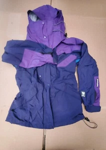 Vintage Helly Hansen Equipe Helly Tech Women's S Insulated Ski Parka Purple - Picture 1 of 24