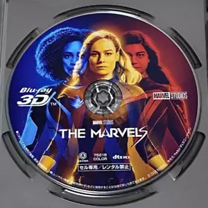 The Marvels '23 3D Blu-ray Disc Only Region A English/Japanese Audio & Subtitles - Picture 1 of 1