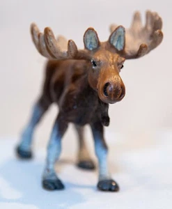 1997 Safari LTD Plastic MOOSE 2900-29 - North American Wilderness Animal - VTG - Picture 1 of 8