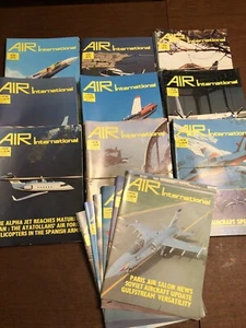 Air International Magazine Vintage set Volumes 20-29 Complete (60 issues) - Picture 1 of 1