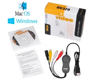 Authentic Ezcap 159 USB Video Capture Converter Xbox Wii PS Mac OS & Win 7/8/10 - Picture 1 of 11