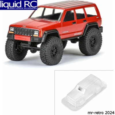 Pro-Line 363100 2001 Jeep Cherokee Clear Body for SCX24 - Image 1 of 2