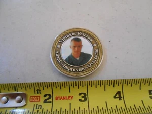 RARE VIETNAM VET WAYNE MCNEIRUSMC RETIRED MILITARY CHALLENGE COIN US MARINES - Picture 1 of 4