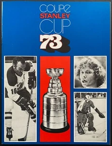 1973 NHL Stanley Cup Finals Program Montreal Canadiens Forum Chicago Blackhawks - Picture 1 of 6