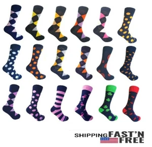 Calcetines de vestir azul marino para hombre y niño - Imagen 1 de 19