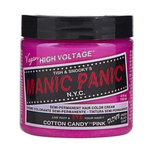 Manic Panic COTTON CANDY PINK Hair Colour Cream (118ml) - Picture 1 of 3