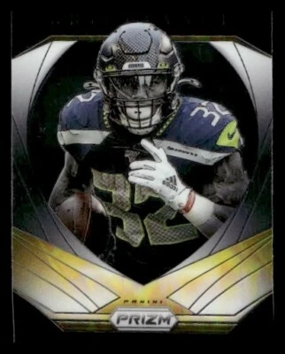 2020 Panini Prizm #15 Chris Carson Seattle Seahawks - Image 1 of 2