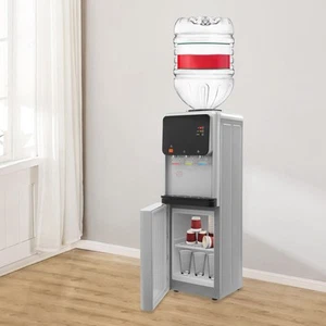 Dispensador de agua eléctrico dispensador de agua fría y caliente máquina de beber independiente - Imagen 1 de 24