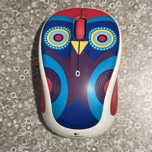 Logitech M325c Olivia Owl Wireless Optical Mouse With USB Dongle EUC Free Ship - Picture 1 of 13