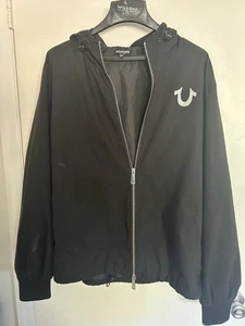 True Religion Hooded Jacket Large-Great Shape - Picture 1 of 8