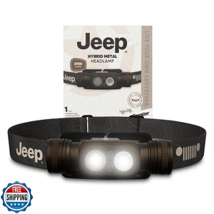 Faro Energizer Jeep HM-2000 recargable, lámpara de cabeza de fuente de alimentación híbrida,  - Imagen 1 de 5
