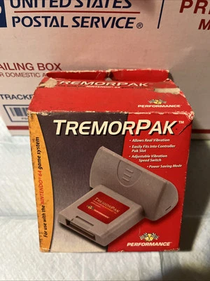 TREMOR RUMBLE PACK FOR N64 NINTENDO 64 MADE BY PERFORMANCE - Image 1 of 4