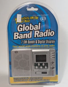 Radio Banda Global Onda Corta AM FM y Alta Sensibilidad Marca Electro Modelo 859 Nuevo - Imagen 1 de 4