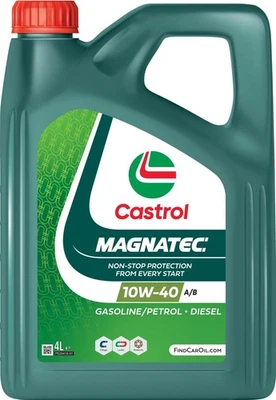Olio motore Castrol MAGNATEC 10W40 lattina da 4L per benzina diesel ACEA A3/B4