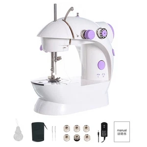 Mini máquina de coser eléctrica con pedal 2 velocidades para principiantes EE. UU. - Imagen 1 de 13