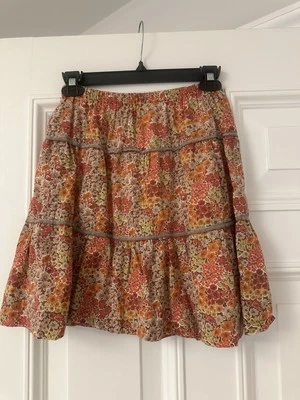 Papo D’Anjo girls floral skirt, size 8 - Image 1 of 4