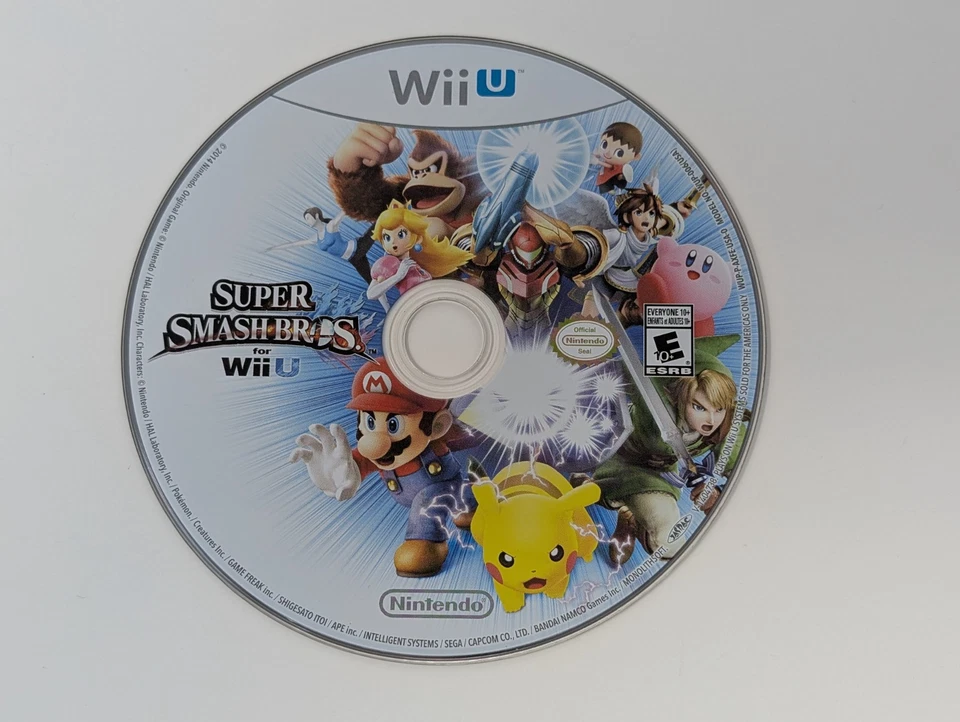 Super Smash Bros. (Nintendo Wii U, 2014) - Disc Only - Image 1 of 1