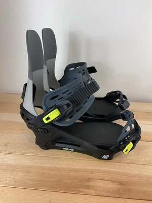 Fijaciones de snowboard K2 Bond para hombre, gris, mediano MY25 nuevas X111 Foto 1 de 4