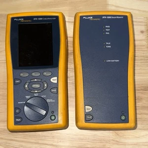 Fluke Dtx-1200 Cable Analyzer and Smart Remote - Parts - Picture 1 of 2