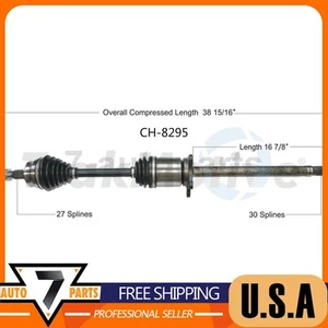 Front Passenger Side CV Axle Shaft CV Joint For Chrysler 200 2017 2016 2015 - Picture 1 of 2