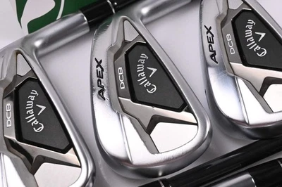 Callaway Apex DCB Irons / 5-PW+GW / Senior Flex UST Recoil Dart 65 - Image 1 of 4