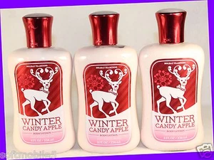 3 Bath Body Works WINTER CANDY APPLE Bodylotion / Handcreme - Bild 1 von 1