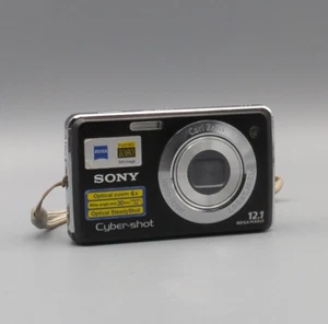 Sony Cyber-Shot DSC-W220 12,1Mp Black Digital Camera, No Battery, For Parts - Photo 1/13