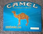 LARGE THIN PLASTIC SIGN PRINTED BOTH SIDES "CAMEL TURKISH BLENDS"  20 X 16 INCH
