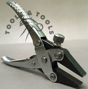 Parallel Action Pliers Adjustable Screw Flat Nose Smooth Jaws Jewellery Crafts - Picture 1 of 3