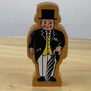 Genuine Thomas Wooden Railway Sir Topham Hatt Wooden Figure, The Fat Controller - Picture 1 of 6