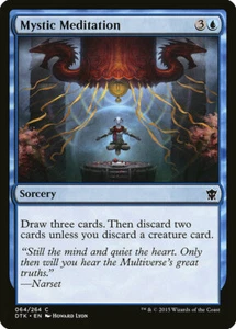 4 Mystic Meditation 4x x4 - NM - Dragons of Tarkir - SPARROW MAGIC - Picture 1 of 1