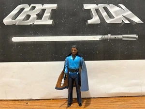 Kenner Empire Strikes Back Lando Calrissian Custom Cape and Repro Blaster - Picture 1 of 2