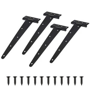 TamBee T-Strap Shed Hinge Gate Strap Heavy Duty Hinge Door Barn Gates Hinges ... - Picture 1 of 9