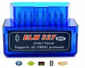 OBD2 ELM327 V1.5 Bluetooth Wireless Car Scanner Android Torque Auto Scan Tool UK