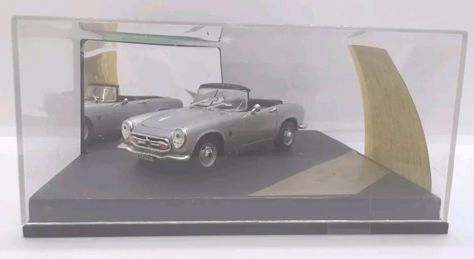 VITESSE 086D 1:43 OPEN TOP METALLIC SILVER HONDA S800 1966 DIECAST MODEL BOXED. - Image 1 of 4