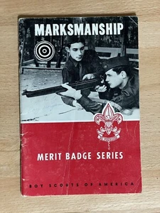 1960 Vintage BSA Marksmanship Merit Badge Book - Picture 1 of 2