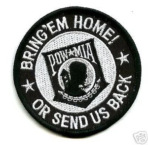 Voll Mia Bring 'em Haus Oder Verschicken US Back Gestickte Abzeichen - Picture 1 of 1