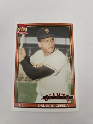 2016 Topps Baseball Card Orlando Cepeda 210 - Image 1 of 2