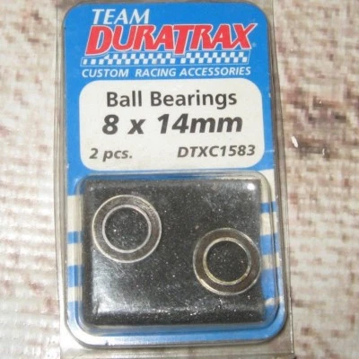 DURATRAX 8 x 14 mm BALL BEARINGS RC (2) DTXC1583 - Image 1 of 2