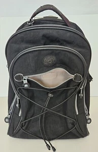 Kipling Sausalito Nylon Wheeled Rolling Carry On Backpack Black ! - Picture 1 of 17
