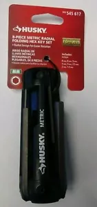 Husky 545-617 8 Piece Metric Radial Folding Hex Key - Picture 1 of 1