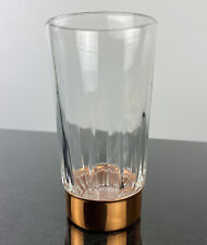 Arcoroc Glass Coppercraft Guild Single Tumbler Drinking Clear Glass Tall Cup