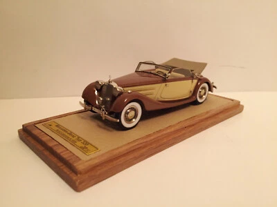 1/43 1939 Mercedes Benz 320 Cabriolet A open Ivory/brown LE 50 pcs. EMC - Image 1 of 4