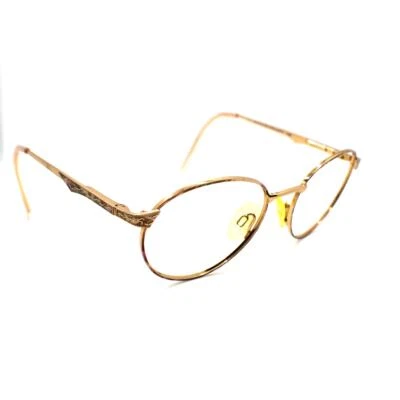 Safilo Elasta 4555 HX6 51-18-135mm Eyeglasses FRAMES ONLY - GOOD CONDITION - Image 1 of 4