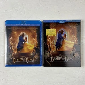 Beauty and the Beast (Blu-ray + DVD + Digital HD 2017) Slip Cover Factory SEALED - Imagen 1 de 3
